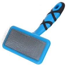 Groom Professional Flat Slicker Brushes Medium - plochá a mäkká kefka na pudla, stredná