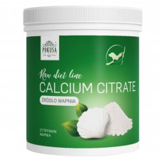 Pokusa Raw Diet Calcium Citrate - cytrynian wapnia, wspiera zdrowie kości, zęby i układ krwionośny psa i kota - 1kg