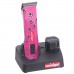 Heiniger Saphir Pink Limited Edition - profesionálny, ružový holiaci strojček s čepeľou č. 10 (1,5 mm) - Dve batérie