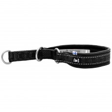 Hurtta Casual Half Choke Collar Eco Raven - polovičný škrtiaci obojok pre psov, vyrobený z recyklovaných materiálov - 35-45cm