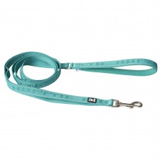 Hurtta Casual Reflexné vodítko Eco 120cm/20mm Peacock - vodítko pre psa, ideálne na každodenné použitie, vyrobené z recyklovaných materiálov - Tyrkysová