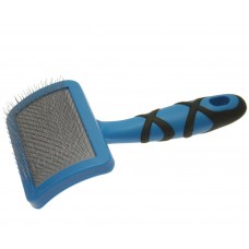 Groom Professional Soft Curved Slicker Brush - mäkká kefka na pudla, malá