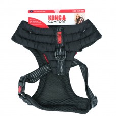 KONG Comfort Harness - lekkie i oddychające szelki dla psa, czarne - L