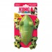 KONG Shieldz Tropics Frog M - wytrzymała zabawka dla psa, żaba z piszczałką