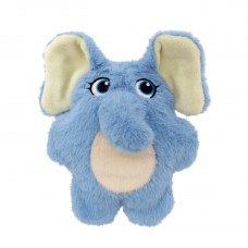 KONG Snuzzles Kiddos Elephant S - pluszowa zabawka dla małego psa, słoń z dużą piszczałką