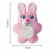 KONG Snuzzles Kiddos Bunny S - pluszowa zabawka dla małego psa, królik z dużą piszczałką 
