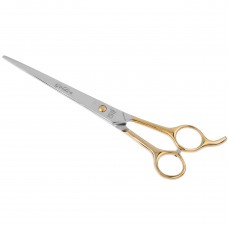 Special One Golden Elitte Straight Scissors 8,5" - pevné rovné nožnice na ošetrovanie, s dlhými čepeľami a pozlátenou rukoväťou