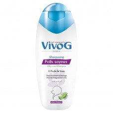 Vivog Poils Soyeux - šampón pre psov s dlhou srsťou, s norkovým olejom a vitamínom F - 200 ml
