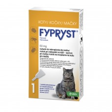 Fypryst Fipronil 50mg - krople na pchły i kleszcze dla kota