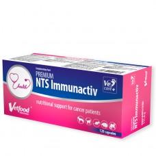 Vetfood Premium NTS Immunactiv - preparat przeznaczony dla zwierząt wyniszczonych chorobą nowotworową, dla psa, kota, fretek i szczurów - 120tab..