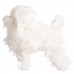 Mr. Jiang Poodle Full Body Hair Continental - wymienna sierść do manekina groomerskiego Toy Poodle, biała długa