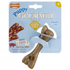 Nylabone Puppy Gourmet Femur Bacon S - kość dla szczeniaka, intensywny zapach bekonu