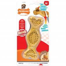 Nylabone Extreme Fill It Chew Bone Peanut Butter M - maškrta pre psov s príchuťou arašidového masla, na natieranie maškrty Nylabone Extreme Fill It Chew Bone Peanut Butter M - maškrta pre psov s príchuťou arašidového masla, na natieranie maškrty