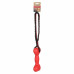 Flamingo Expanda Bone - aport pre psa s flexibilnou rukoväťou, čierno-červený Flamingo Expanda Bone - aport pre psa s flexibilnou rukoväťou, čierno-červený