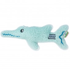 Resploot Tuffles Dolphin - odolná hračka pre psa, delfín vyrobený z recyklovaných materiálov, s pískadlom