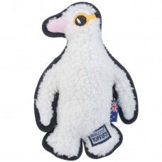Resploot Tuffles Penguin - odolná hračka pre psa, tučniak vyrobený z recyklovaných materiálov, s pískadlom