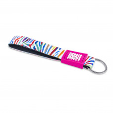 Prívesok na kľúče Max&Molly Magic Zebra - kľúčenka, prívesok, vzor dúhovej zebry
