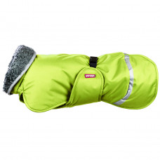 Toppa Pomppa Lime - zimná bunda pre psov, s dodatočnou izoláciou, limetka - 56