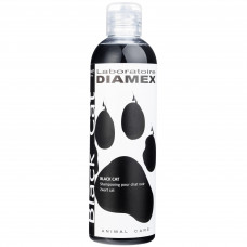 Diamex Black Cat Shampoo - šampón na čiernu a tmavú mačaciu srsť, koncentrát 1:8 - 250 ml