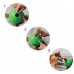 Nina Ottosson Dog Snuffle N' Treat Ball Level 2 - loptička na psie maškrty, so 6 veveričkami, level 2, zelená