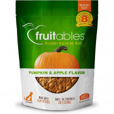 Fruitables Pumpkin & Apple Dog Treats 198g - dyniowe ciastka dla psa, z jabłkiem