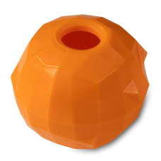 Nuzzle Puzzle Puppy Orange (8cm) - zabawka na przysmaki dla szczeniaka, pomarańcza, odbijająca się, pływająca