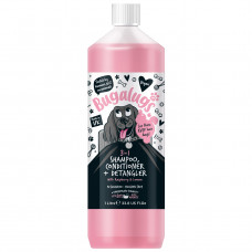 Bugalugs 3in1 Shampoo Conditioner & Detangler - szampon, odżywka i rozkołtuniacz dla psa, o zapachu gumy balonowej - 1L