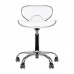 Gabbiano Q 4599 - krzesło groomerskie z oparciem i regulacją wysokości, białe