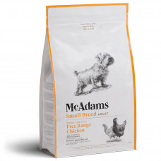 McAdams Small Breed Free Range Chicken - wypiekana karma dla małego psa, kurczak z wolnego wybiegu - 2kg