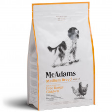 McAdams Medium Breed Free Range Chicken - wypiekana karma dla średniego psa, kurczak z wolnego wybiegu - 2kg