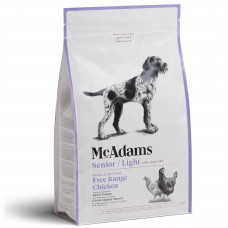McAdams Senior/Light  Free Range Chicken - wypiekana karma dla psa z nadwagą i seniora, kurczak z wolnego wybiegu - 10kg