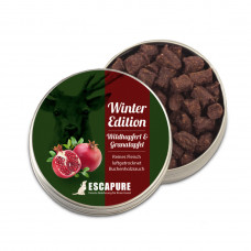 Escapure Hupferl Wild mit Granatapfel 50g - naturalne przysmaki dla psa, dziczyzna z granatem