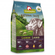 GranataPet Natural Taste Lamb - bezzbożowa karma dla psa, z jagnięciną - 4kg