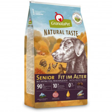 GranataPet Natural Taste Senior - bezzbożowa karma dla psa seniora, o obniżonej ilości tłuszczu - 4kg
