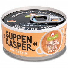 GranataPet Suppenkasper Beef & Turkey - zupa dla kota, wołowina i indyk - 12x 70g