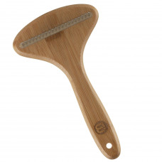 Mikki Bamboo Wide Anti-Tangle Rake - bambusový priečny hrebeň so širokým rozstupom zubov, otočné kolíky