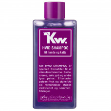 KW White Shampoo - šampón na bielu, svetlú a striebornú srsť psov a mačiek, koncentrát 1:3 - 200 ml