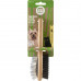 Mikki Bamboo Small Combi Brush - 2w1 bambusowa szczotka z nylonowym włosiem i metalowymi pinami, mała