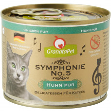 GranataPet Symphonie No.5 - wysokomięsna karma dla kota, kurczak - 200g