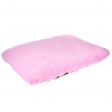Blovi Bed Fluffy Pillow Pink - mäkký vankúš pre psov a mačky, matrac, ružová M