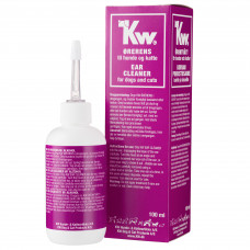 KW Ear Cleaner 100ml - tekutý na čistenie uší psov a mačiek, s tymolom