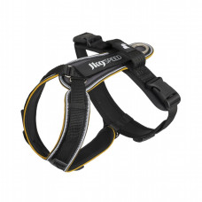 Julius-K9 Speed Harness Grey - sportowe szelki dla psa, regulowane, grafitowe - S