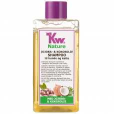 KW Nature Jojoba & Coconut Oil Shampoo - výživný šampón pre psov a mačky, koncentrát 1:3 - 200 ml