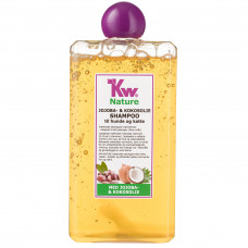 KW Nature Jojoba & Coconut Oil Shampoo - výživný šampón pre psov a mačky, koncentrát 1:3 - 500 ml