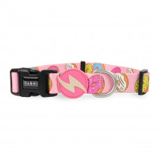 Dashi Donut Collar - obojok pre psa, farebný, donut vzor - XS