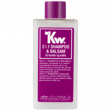 KW 2v1 Shampoo and Balsam - šampón s kondicionérom pre psov a mačky, koncentrát 1:3 - 200 ml