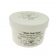 P&W Dog Stylist White Chalk Powder 150g - kreda koloryzująca biała, made in UK