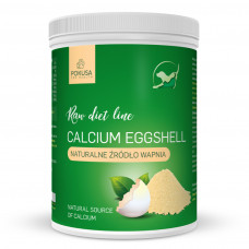 Pokusa RawDietLine Calcium Eggshell - preparat ze skorupek jaj kurzych, wzmacniający kości i zęby - Waga: 1,5kg