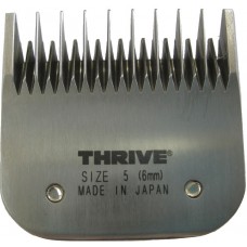 Thrive Professional Blade # 5 - Vysoko kvalitná 6 mm nasadzovacia stenčovacia čepeľ, vyrobená v Japonsku