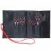 KR Witte Red Rose Line - profesionálna sada 3 nožníc + nožnice na stenčovanie, balené v kufríku